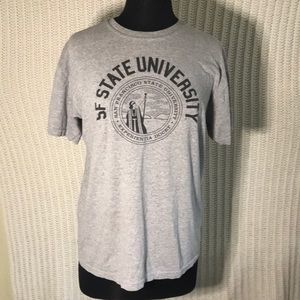 SFSU T-shirt medium men’s gray